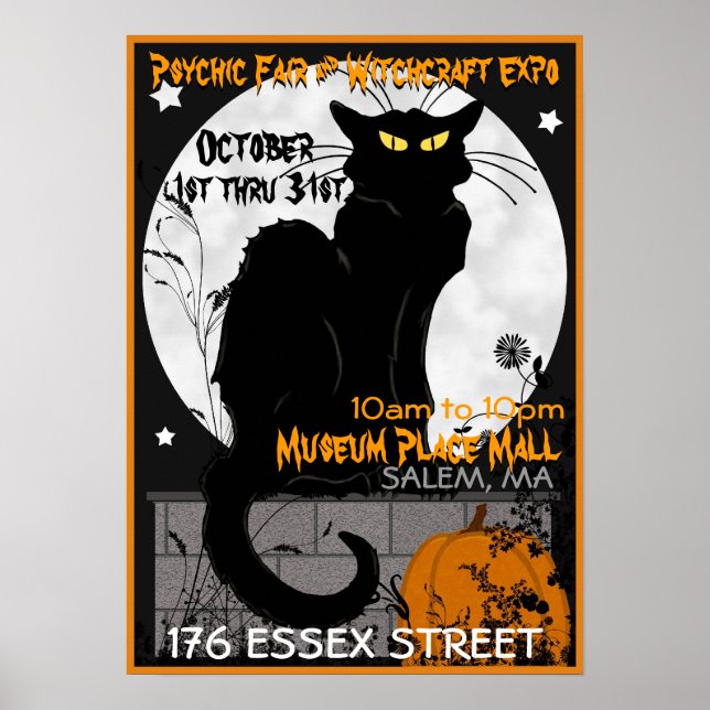 poster de 'Feira Psicológica e Bruxaria' (Frente)