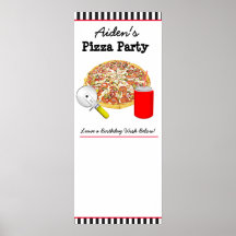 Poster de Festa de aniversário de de Pizza Persona