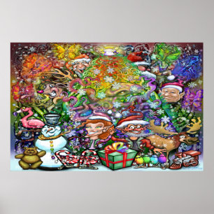 Poster de Festa de Natal