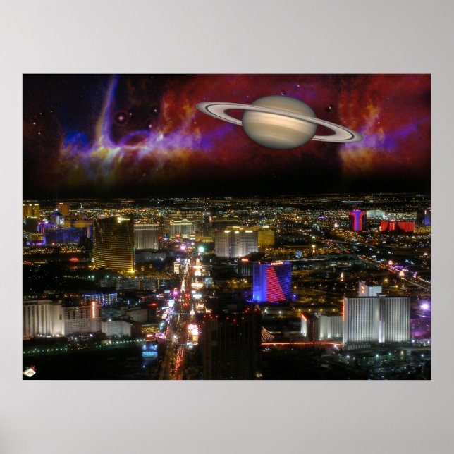 Poster de Ficção Científica em Las Vegas nº 1 (Frente)