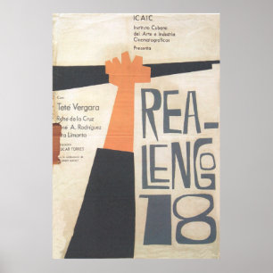 Poster de Filme Cubano Poster