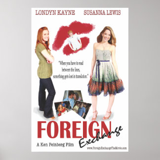 Poster de Filme do CSA Foreign Exchange 27X40