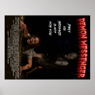 Poster de Filme do Demon Messenger