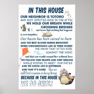 Poster de Filme Totoro Encantado