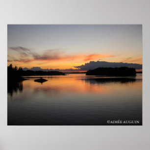 Poster de Finlandia Sun da meia-noite