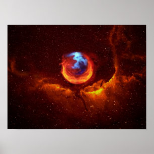 Poster de Firefox da nebulosa