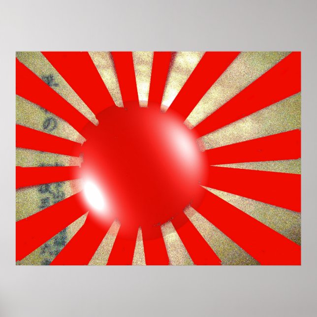 Poster de Flagbubble Japonês (Frente)