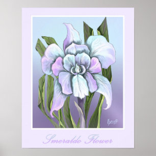 Poster de flor de Smeraldo
