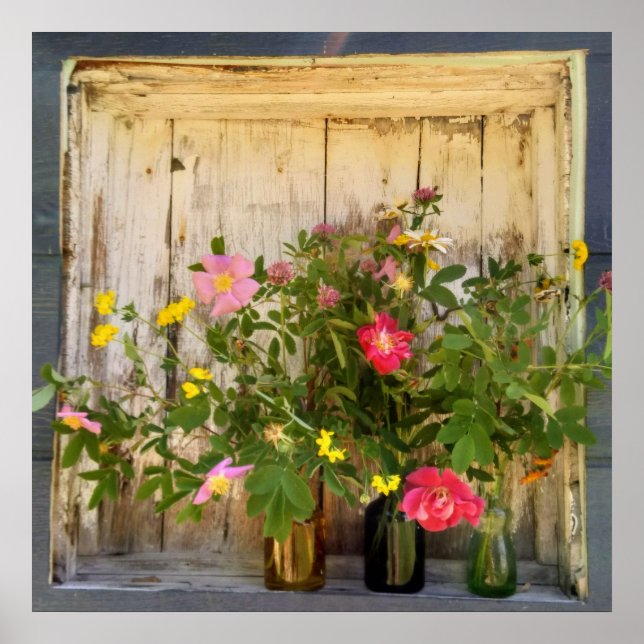 poster de flor selvagem (Frente)