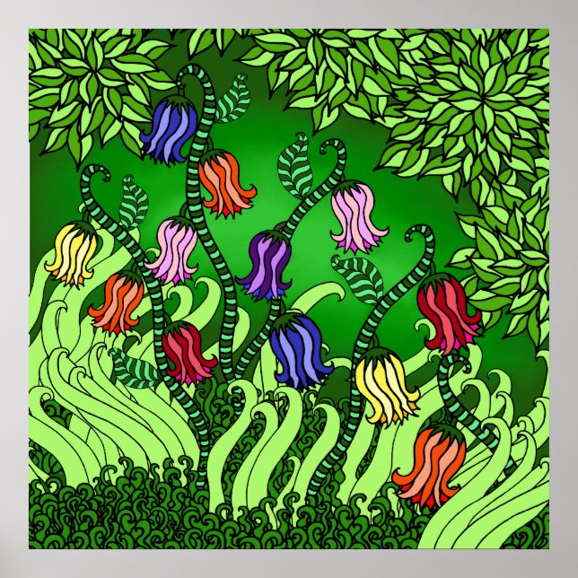 Poster de Flores de Bell (Frente)