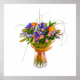 Poster de flores refinadas