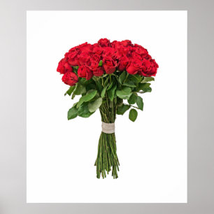 Poster de flores refinadas