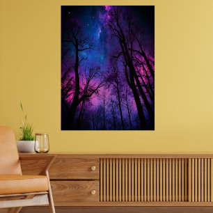 Poster de Floresta Cósmica - Arte de Parede Surrea