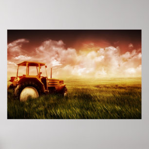 poster de Fluxo de Trator
