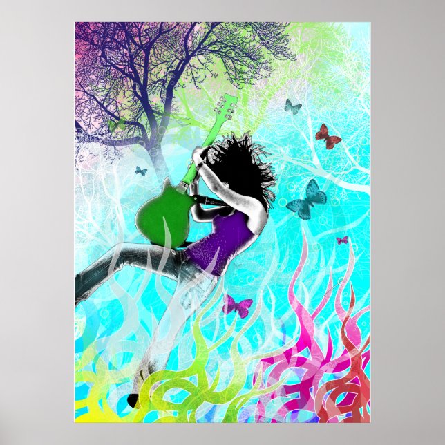 Poster de Fogo Verde (Frente)