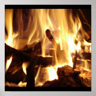 poster de fogueira