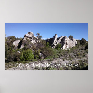 Poster de Formação de Rochas de Idaho