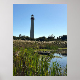 Poster de Foto da Casa de Luz de Cape May