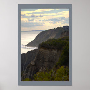 Pôster de Foto da Paisagem Aquática do Pôr do Sol