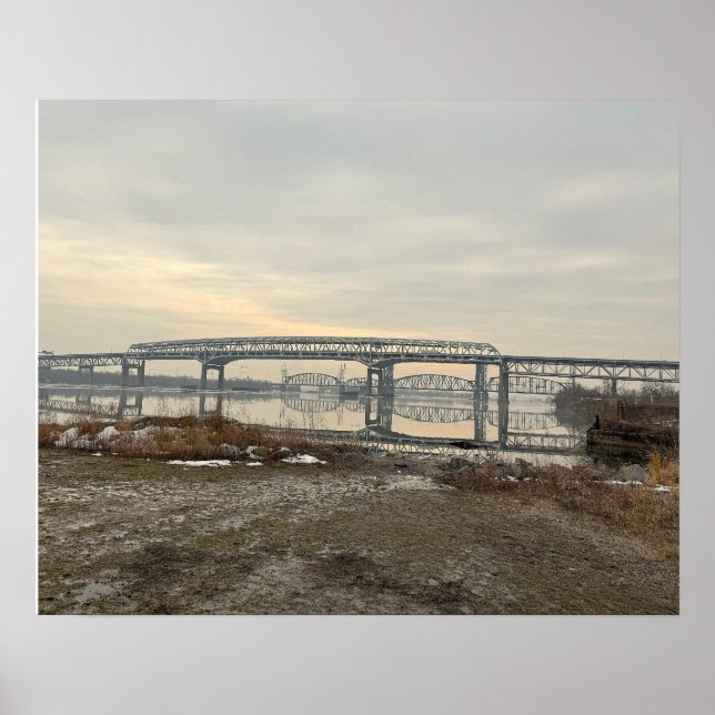 Pôster de Foto da Ponte Betsy Ross (Frente)