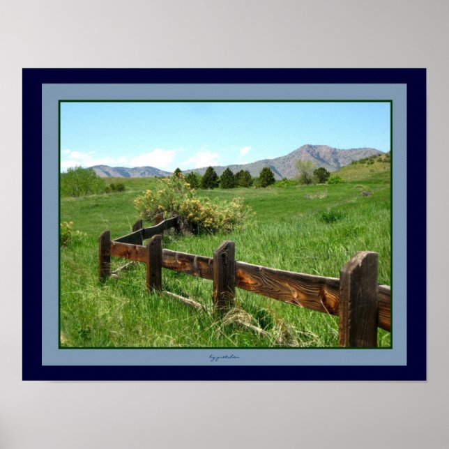 Poster de Foto de Cerca Ocidental por Gretchen (Frente)