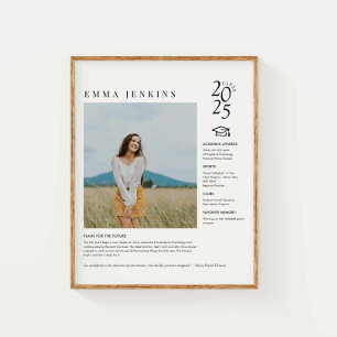 Poster de Foto do Ano do Mais velho Elegante