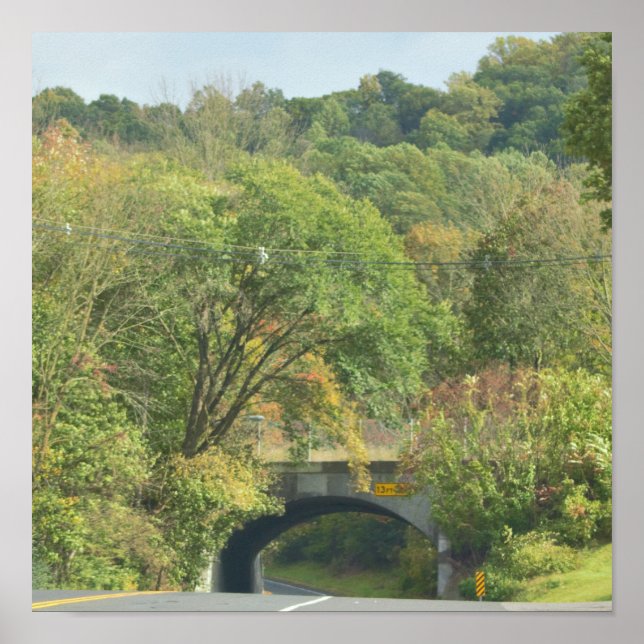 Poster de Foto do Túnel (Frente)