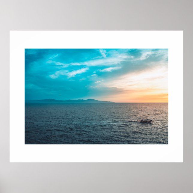 Pôster de Foto Personalizado (Frente)