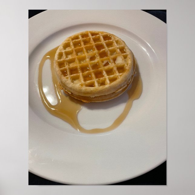 Poster de Foto Waffle (Frente)