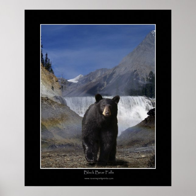POSTER de Fotografia de BEAR PRETO FALLS (Frente)