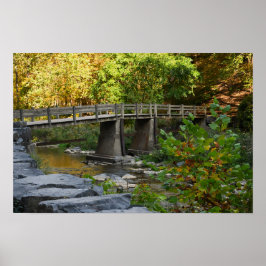 Poster de Fotografia de Navegação da Ponte de outo