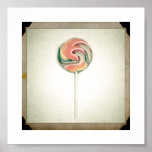 Poster DE FOTOGRAFIA DO VINTAGE STYLE LOLLIPOP