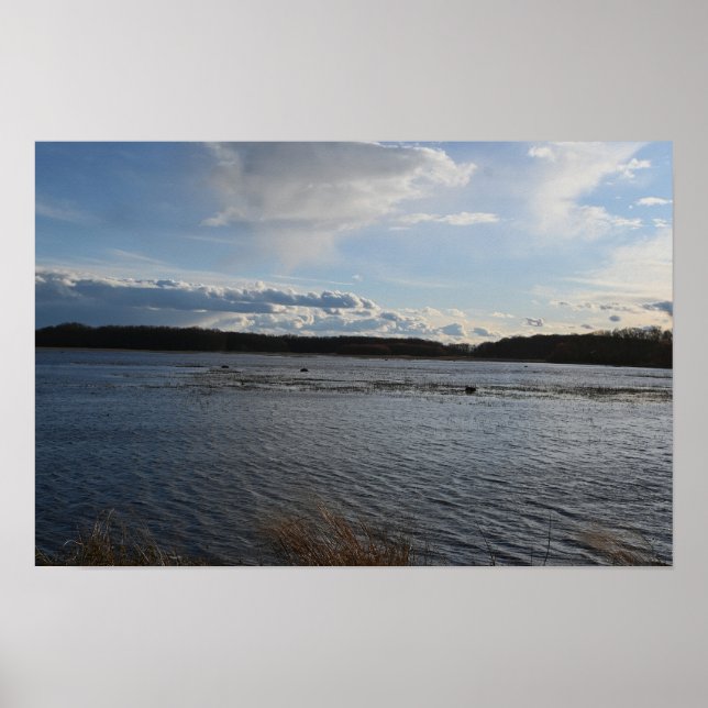 Poster de Fotografia do Waterscape (Frente)