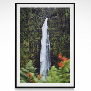 Poster de Fotografia em Cascata da Floresta Tropic