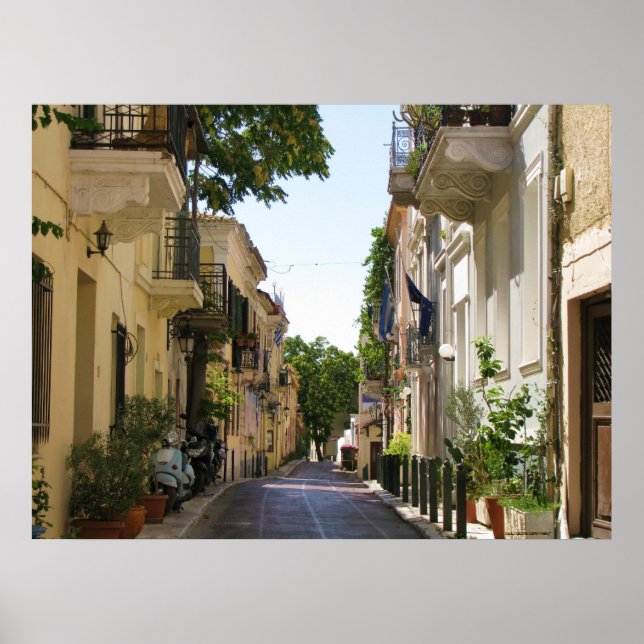 Poster de fotografia Grécia Atenas (Frente)