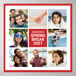 Poster de Fotografias e Texto