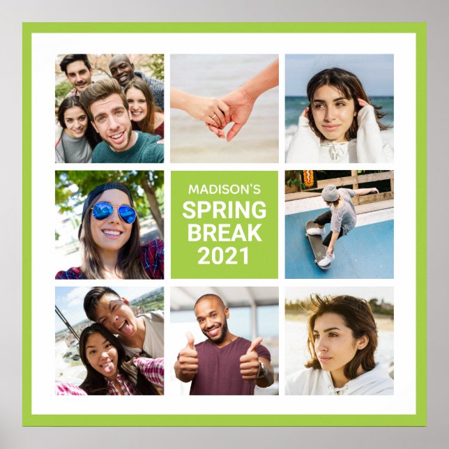 Poster de Fotografias e Texto (Frente)