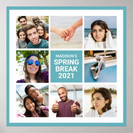 Poster de Fotografias e Texto