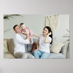 Poster de Fotografias Personalizadas da Família F