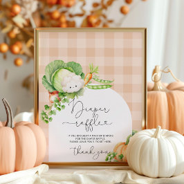 Poster de Fralda de abóbora cultivada localmente