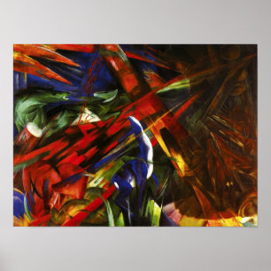 Poster de Franz Marc Tierschicksale