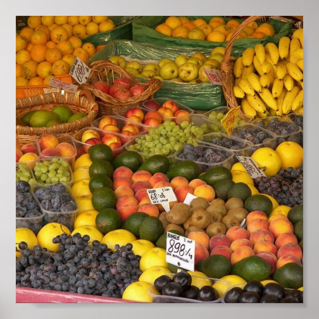 Poster de Fruta mista (Frente)