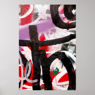 poster de fundo do grafite