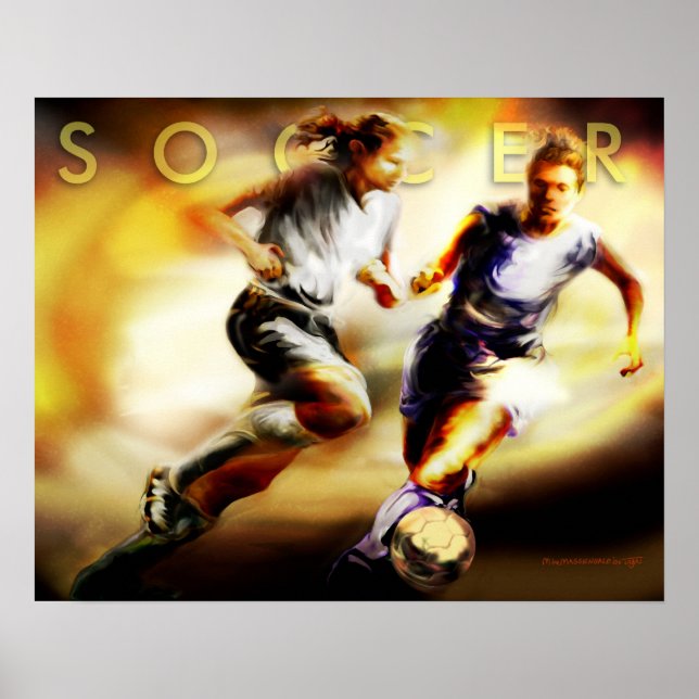 Poster de futebol (Frente)