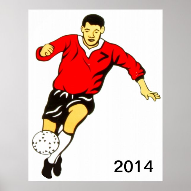 Poster de futebol (Frente)