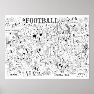 Poster de futebol