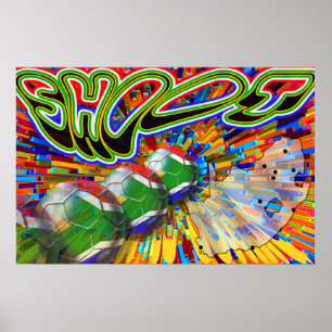 Poster de Futebol do Shoal Goal