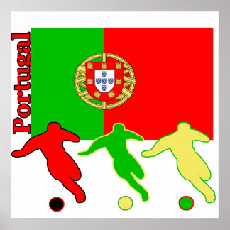 Poster de futebol Portugal