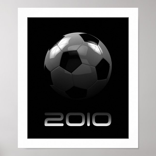 Poster de Futebol Premium 2010 (Frente)