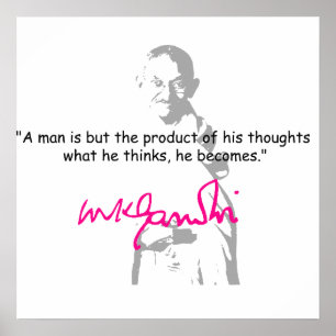 Poster de Gandhi